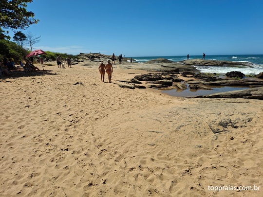Praia das Areias Negras em Rio das Ostras