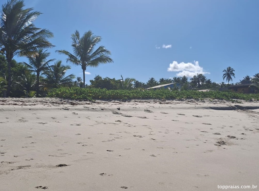 Praia das Bobocas em Santa Cruz Cabrália