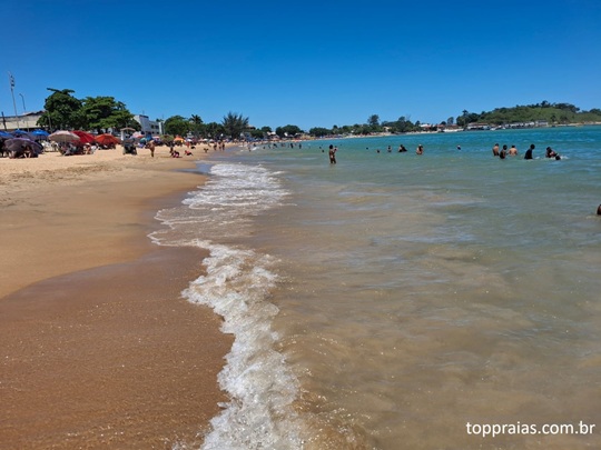 Praia do Centro em Rio das Ostras