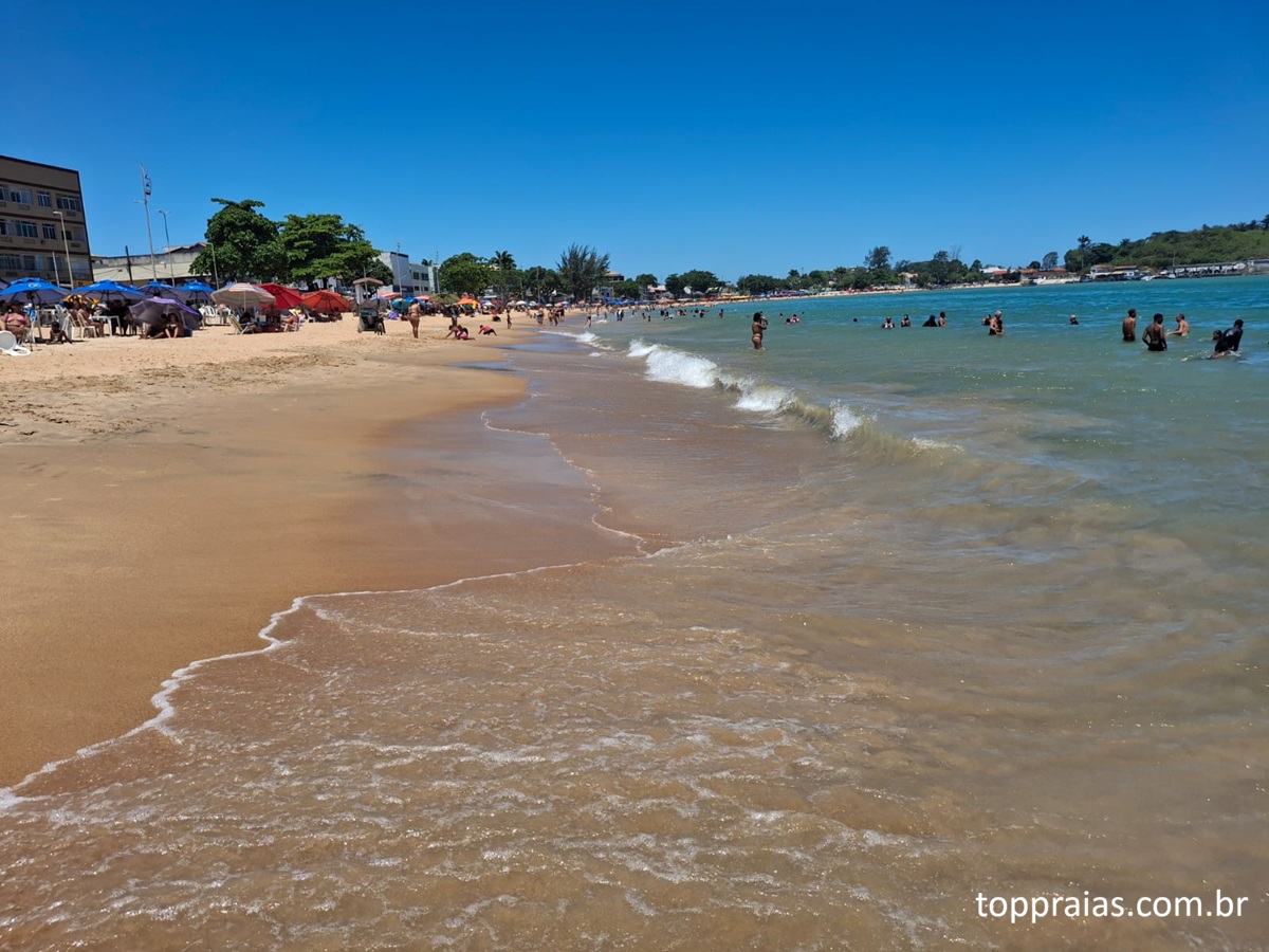 Praia do Centro em Rio das Ostras