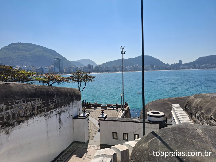 Forte de Copacabana, no Rio de Janeiro